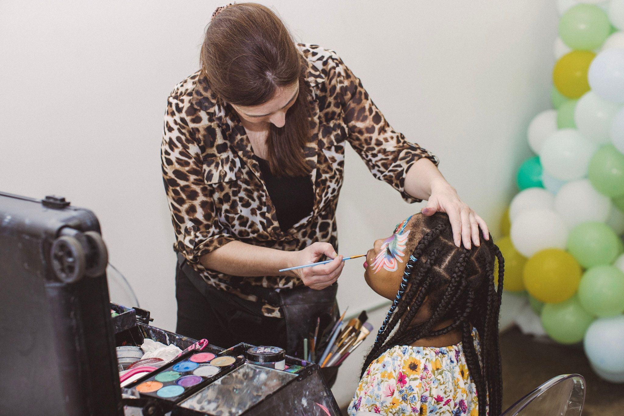 Face painting by Karina